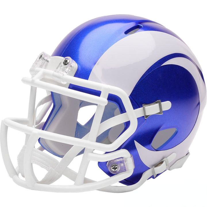 LA Rams Riddell Speed Mini Helmet - Fearsome White Alternate 2026