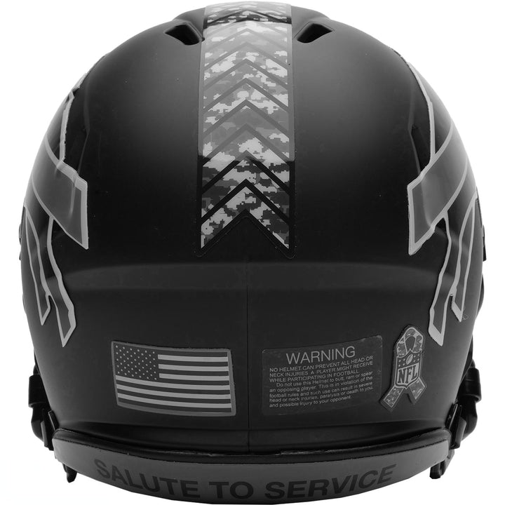 Buffalo Bills Riddell Speed Mini Helmet - Salute To Service 2026