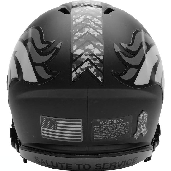 Denver Broncos Riddell Speed Mini Helmet - Salute To Service 2026