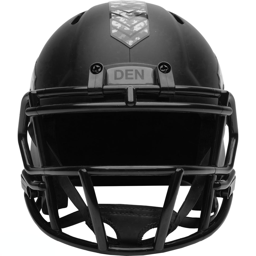 Denver Broncos Riddell Speed Mini Helmet - Salute To Service 2026