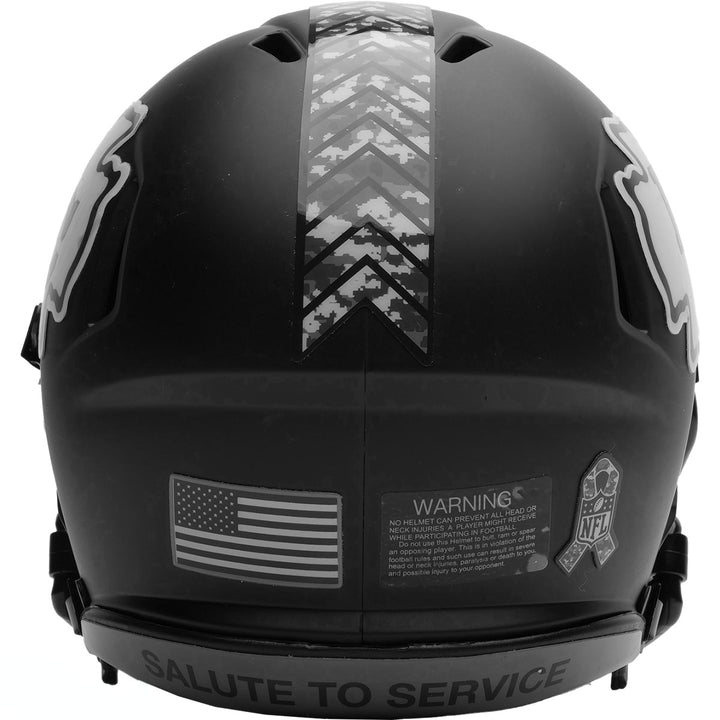 Kansas City Chiefs Riddell Speed Mini Helmet - Salute To Service 2026