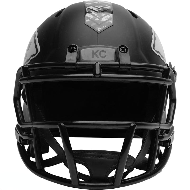 Kansas City Chiefs Riddell Speed Mini Helmet - Salute To Service 2026