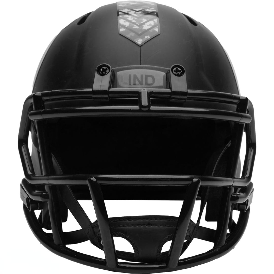 Indianapolis Colts Riddell Speed Mini Helmet - Salute To Service 2026