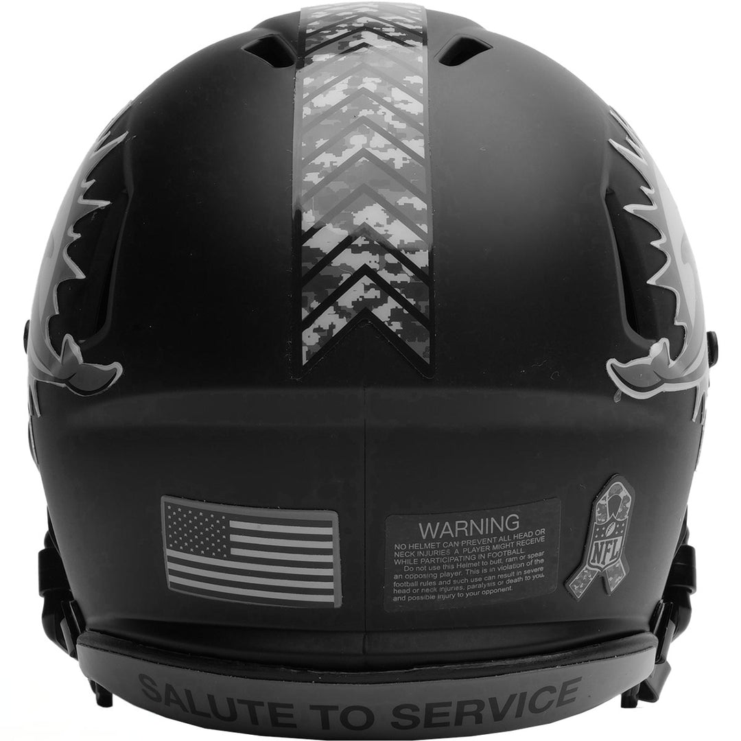 Miami Dolphins Riddell Speed Mini Helmet - Salute To Service 2026