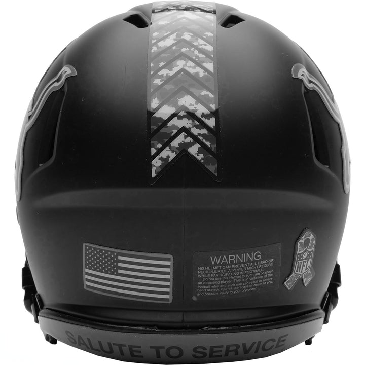 Detriot Lions Riddell Speed Mini Helmet - Salute To Service 2026