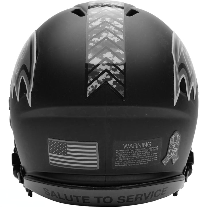 Baltimore Ravens Riddell Speed Mini Helmet - Salute To Service 2026