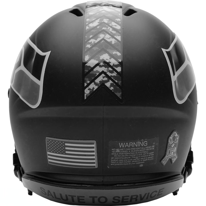Seattle Seahawks Riddell Speed Mini Helmet - Salute To Service 2026