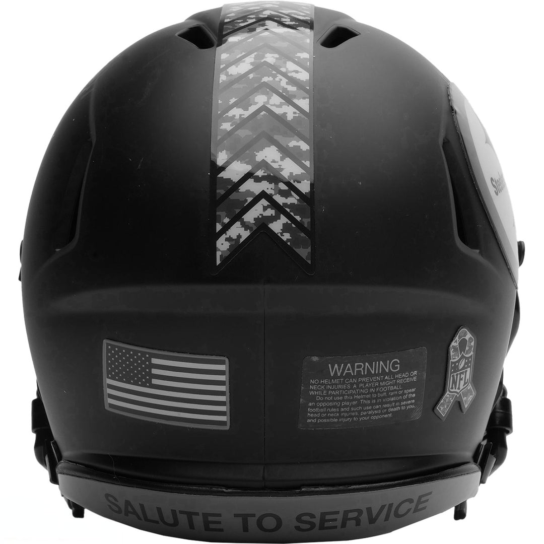 Pittsburgh Steelers Riddell Speed Mini Helmet - Salute To Service 2026