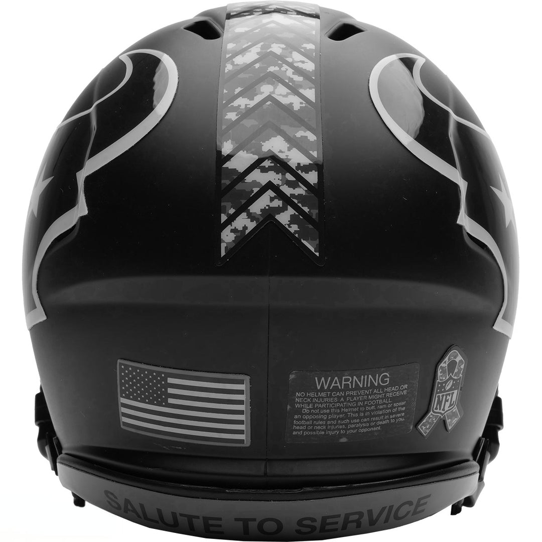 Houston Texans Riddell Speed Mini Helmet - Salute To Service 2026