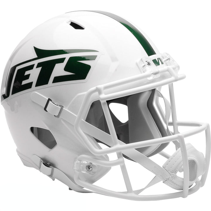 New York Jets Riddell Speed Replica Helmet - White Out Alternate 2026