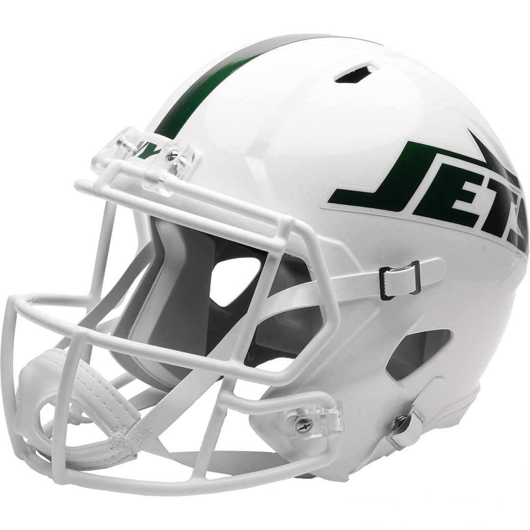 New York Jets Riddell Speed Replica Helmet - White Out Alternate 2026
