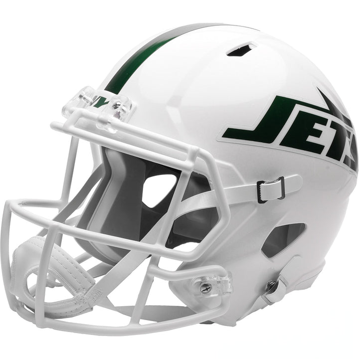 New York Jets Riddell Speed Replica Helmet - White Out Alternate 2026