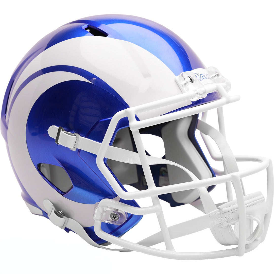 LA Rams Riddell Speed Replica Helmet - Fearsome White 2026
