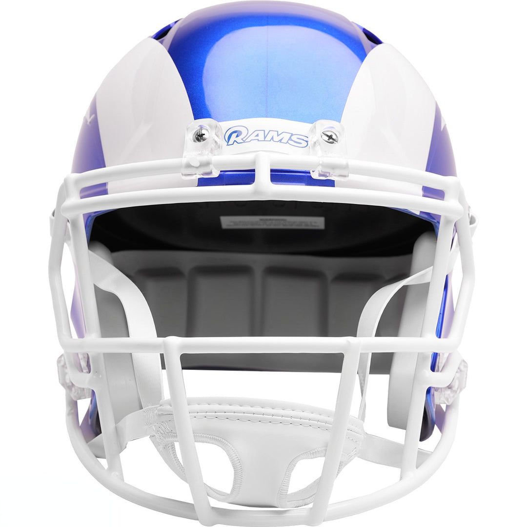 LA Rams Riddell Speed Replica Helmet - Fearsome White 2026