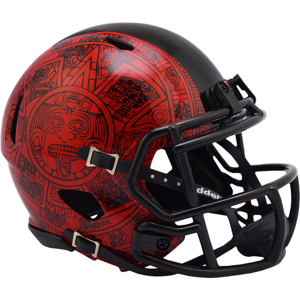 San Diego State Aztecs Riddell Speed Mini Helmet - Aztec Calendar