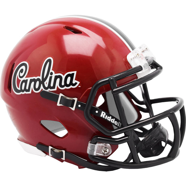 South Carolina Gamecocks Riddell Speed Mini Helmet - Script