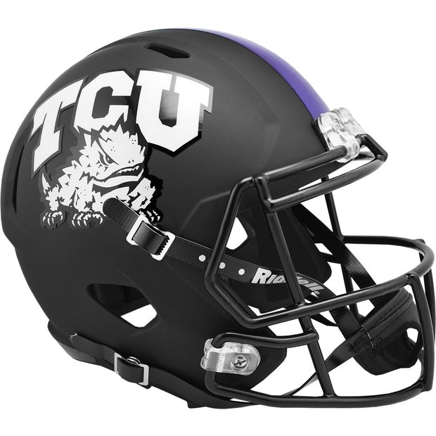 TCU Horned Frogs Riddell Speed Full Size Replica Football Helmet