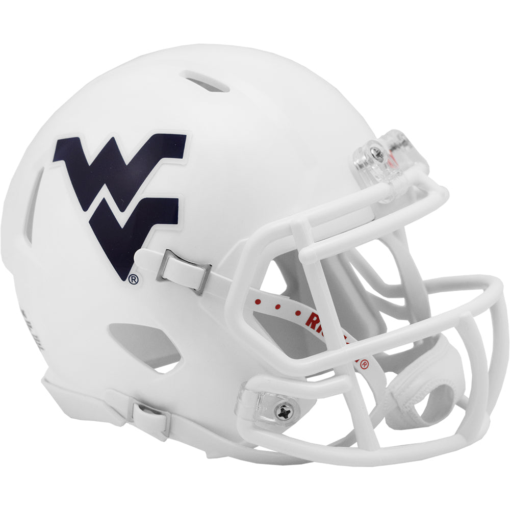 West Virginia Mountaineers Speed Mini Helmet - Stars & Stripes