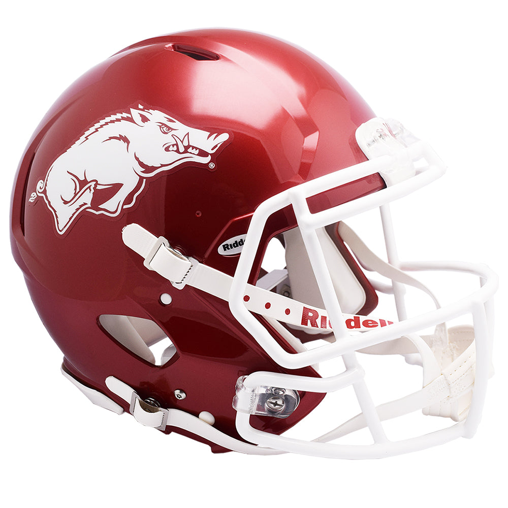 Arkansas Razorbacks Riddell Speed Authentic Helmet – The Speedy Cheetah