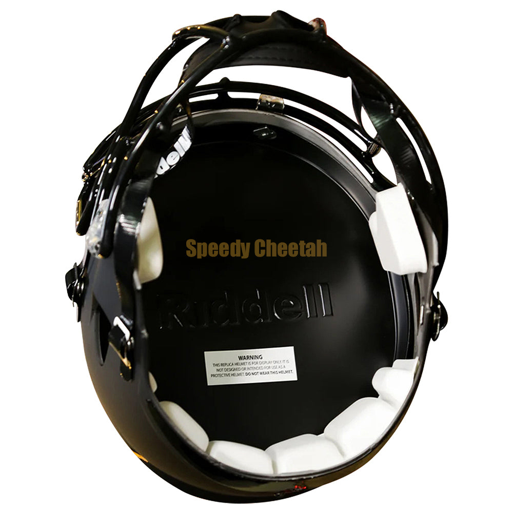 ASU Sun Devils Riddell Speed Replica Helmet - Black
