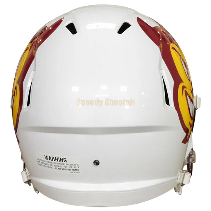 ASU Sun Devils Riddell Speed Replica Helmet - White Sparky