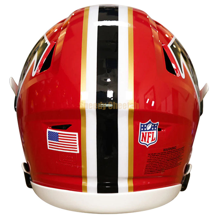 Atlanta Falcons Riddell SpeedFlex Authentic Helmet - Throwback 1966-1969