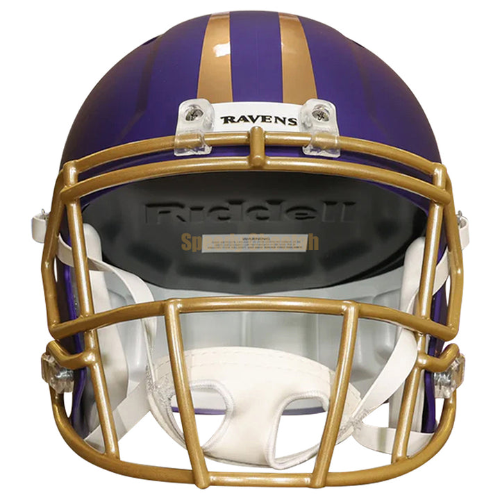 Baltimore Ravens Riddell Speed Replica Helmet - Purple Alternate 2024