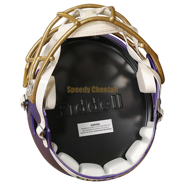 Baltimore Ravens Riddell Speed Replica Helmet - Purple Alternate 2024