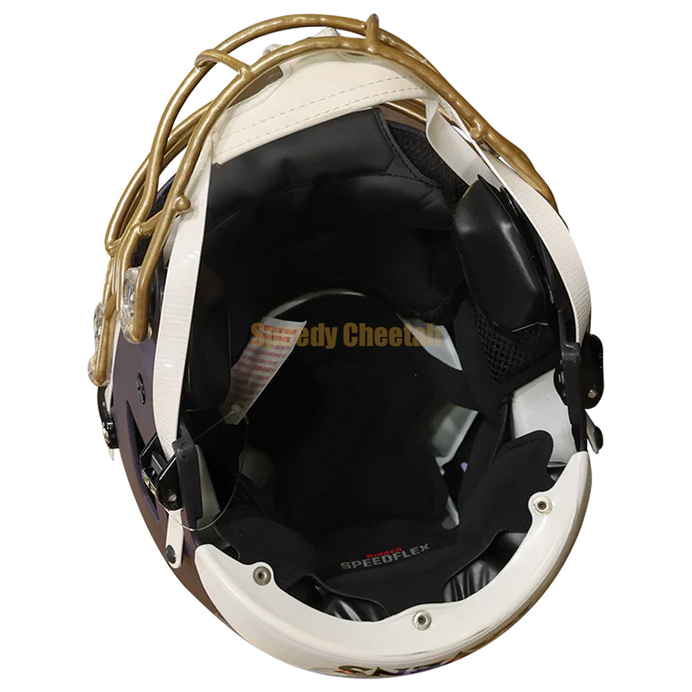 Baltimore Ravens Riddell SpeedFlex Authentic Helmet - Purple Alternate 2024
