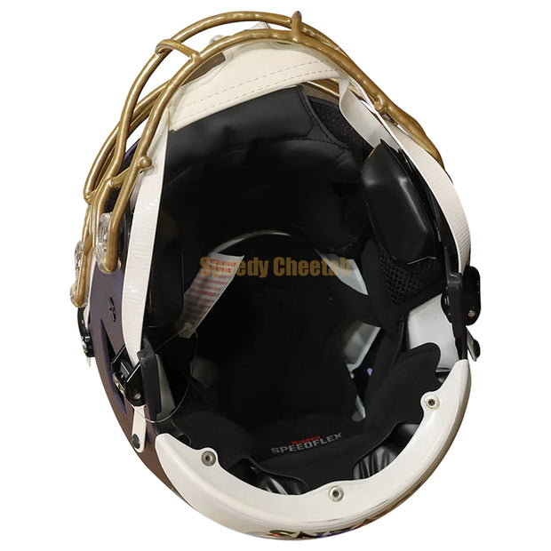 Baltimore Ravens Riddell SpeedFlex Authentic Helmet - Purple Alternate 2024