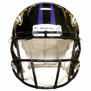 Baltimore Ravens Riddell Speed Authentic Helmet Front View