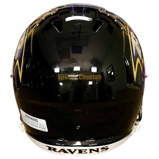 Baltimore Ravens Riddell Speed Replica Helmet Side View