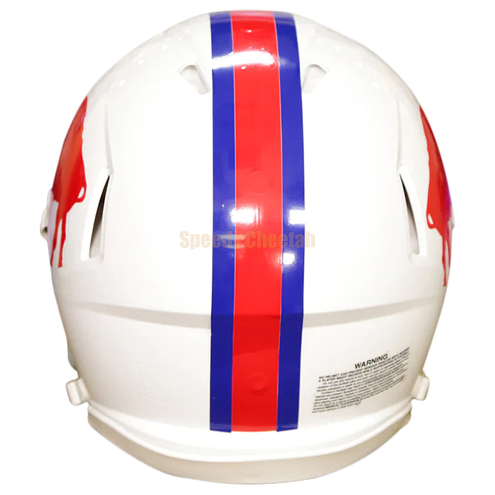 buffalo bills 1965-1973 nfl authentic throwback football helmet Buffalo Bills Authentic Speed Throwback Football Helmet 1965-1973