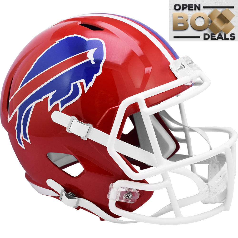 Buffalo Bills Riddell Speed Replica Helmet - Throwback 1987-2001 - OPEN BOX