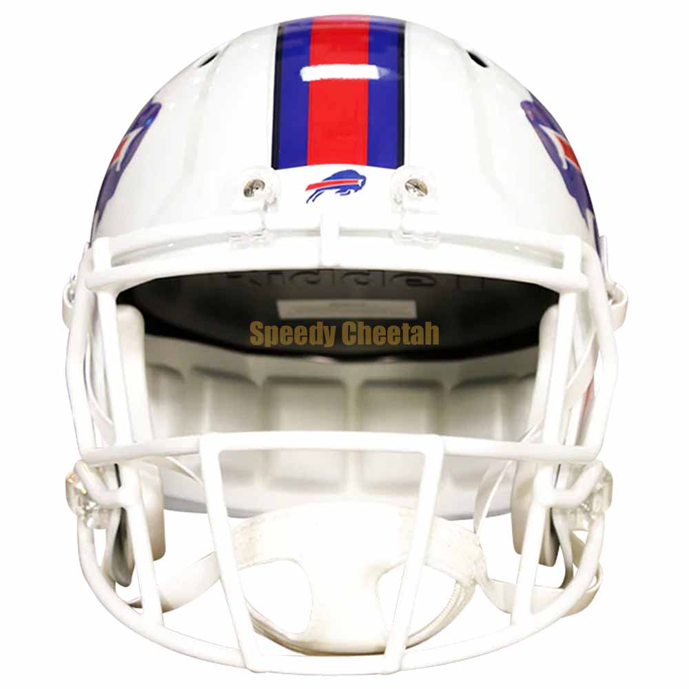 Buffalo Bills Riddell Speed Replica Helmet Front View