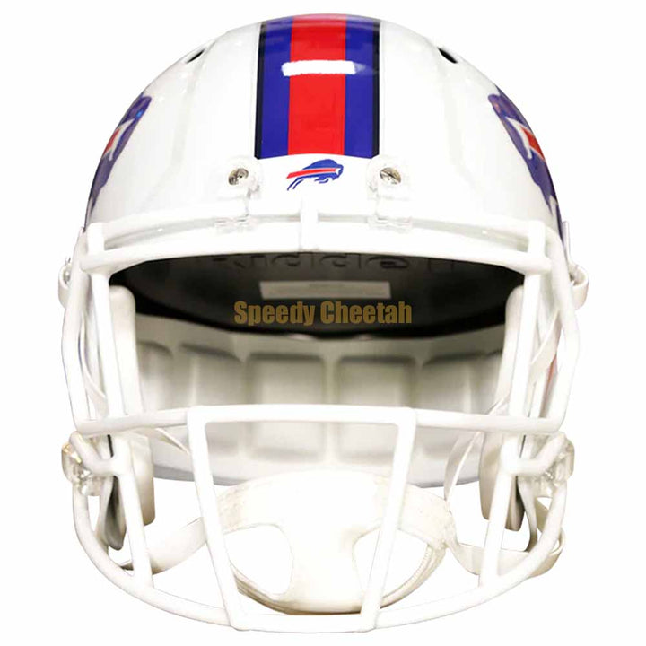 Buffalo Bills Riddell Speed Replica Helmet Front View