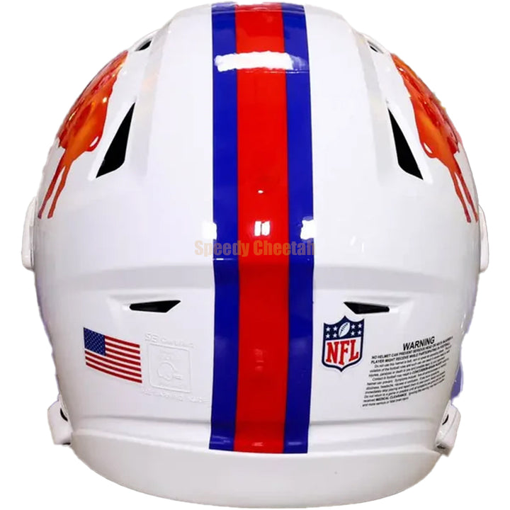 Buffalo Bills Riddell SpeedFlex Authentic Helmet - Throwback 1965-1973