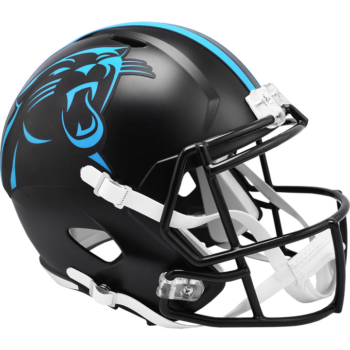 Carolina Panthers Riddell Speed Replica Helmet - Black Alternate 2022