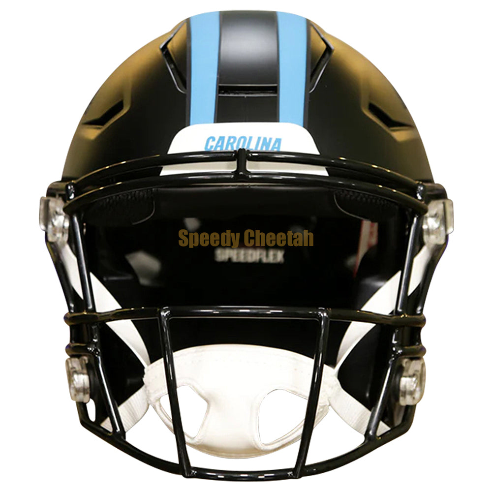 Carolina Panthers Riddell SpeedFlex Authentic Helmet - Black Alternate 2022