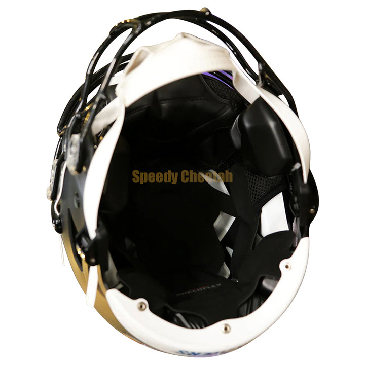 Carolina Panthers Riddell SpeedFlex Authentic Helmet - Black Alternate 2022