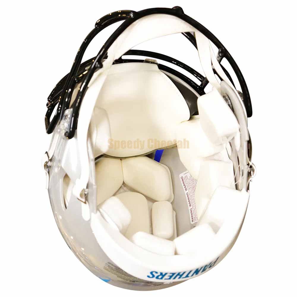 Carolina Panthers Riddell Speed Authentic Helmet – The Speedy Cheetah