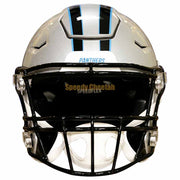 Carolina Panthers Riddell SpeedFlex Authentic Helmet Front View