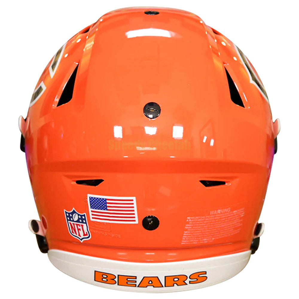 Chicago Bears Riddell SpeedFlex Authentic Helmet - Orange Alternate 2022