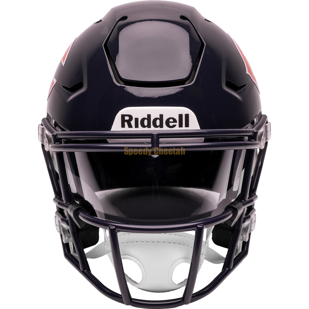chicago bears new football helmet Chicago Bears Riddell SpeedFlex Mid-Size MIDI Helmet – The Speedy Cheetah