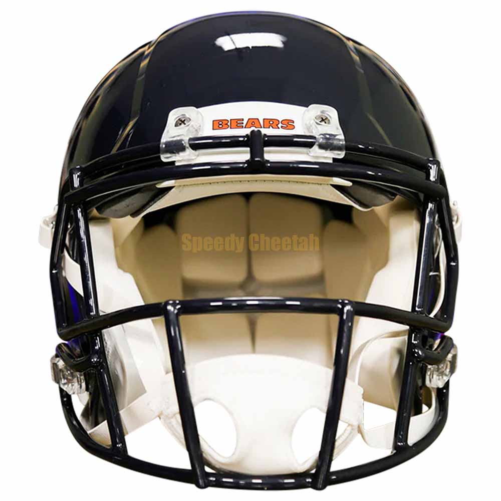 best bears football helmet Chicago Riddell SpeedFlex Mid-Size Green Gridiron, Inc Rex Hurricane Chinstrap NCAA - NCAA Teams -