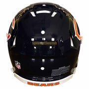 Chicago Bears Riddell Speed Authentic Helmet Back View