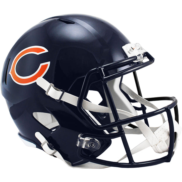 Chicago Bears Riddell Speed Replica Helmet Main View