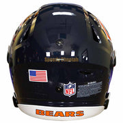 Chicago Bears Riddell SpeedFlex Authentic Helmet Back View