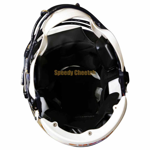 Chicago Bears Riddell SpeedFlex Authentic Helmet Inside View