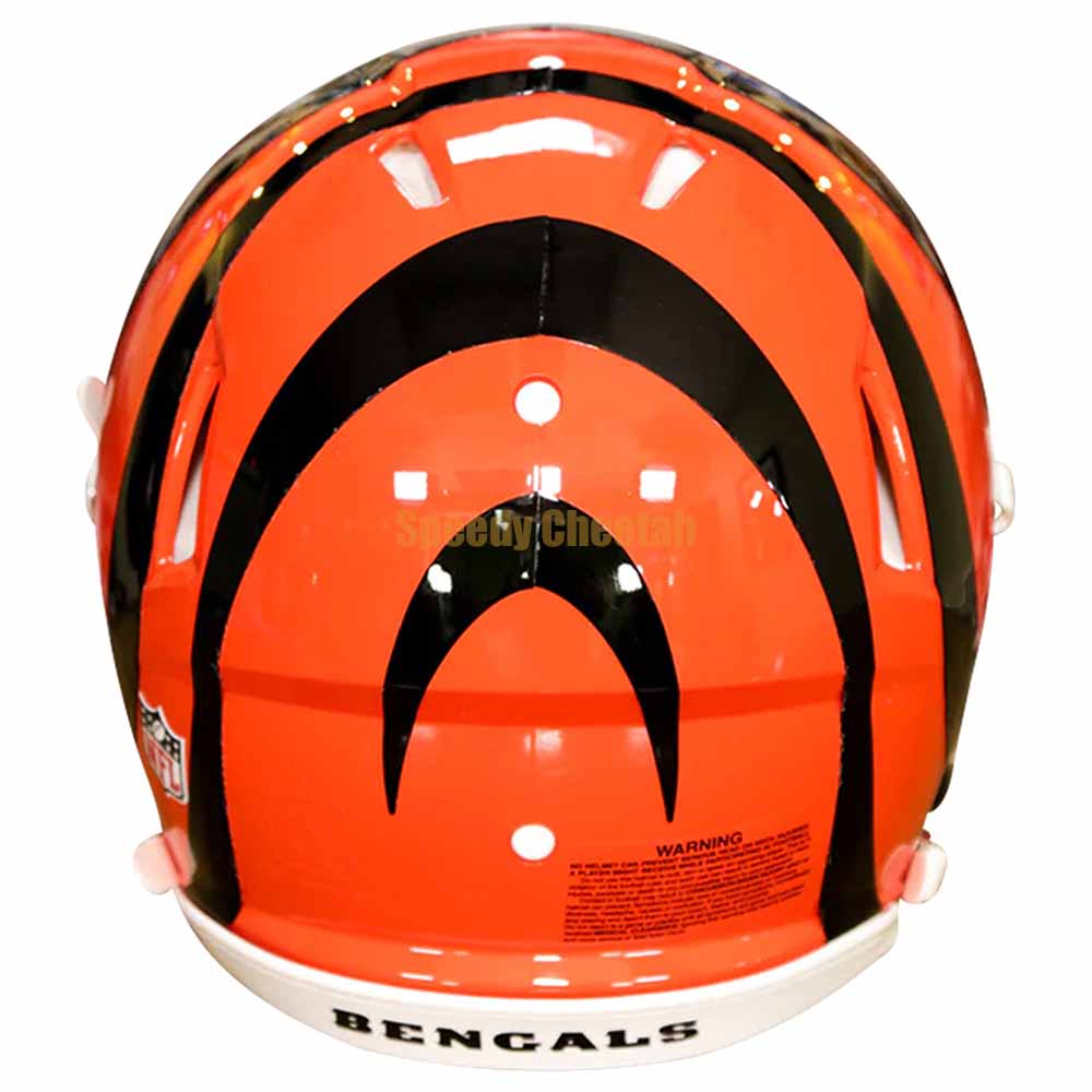 Cincinnati Bengals Riddell Speed Authentic Helmet – The Speedy Cheetah